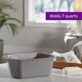 GMAX Wash Basin, Rectangle, 7 Quart, NonSterile - GP42006-Single - LL Medico