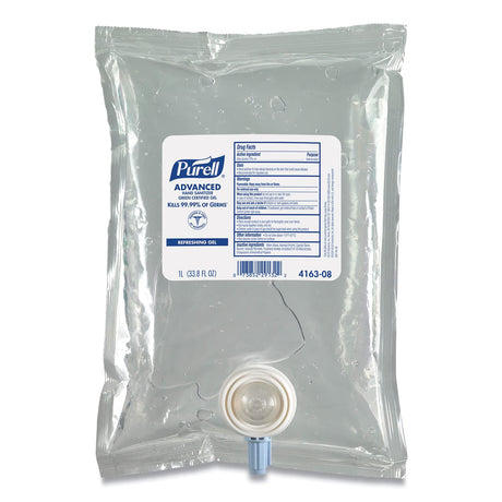 GOJO Quik-Care Hand Sanitizer 1000 mL Dispenser Refill Bottle - 6081395-Single - LL Medico