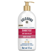 Gold Bond Diabetics' Dry Skin Relief, 13 oz Pump Bottle, Fragrance Free - 4116705350 - LL Medico