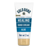 Gold Bond Healing Hand Cream with Aloe for Dry to Extra Dry Skin, 3-ounce Tube - 04116705510-Single - LL Medico