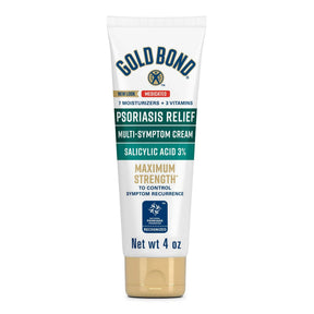 Gold Bond Medicated Psoriasis Relief 3% Salicylic Acid Multi-Symptom Cream - 04116704125-Single - LL Medico