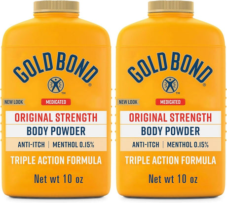 Gold Bond Original Strength Medicated Body Powder, Menthol, 1 oz - 04116701109-Single - LL Medico