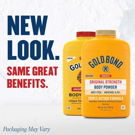 Gold Bond Original Strength Medicated Body Powder, Menthol, 1 oz - 04116701109-Single - LL Medico