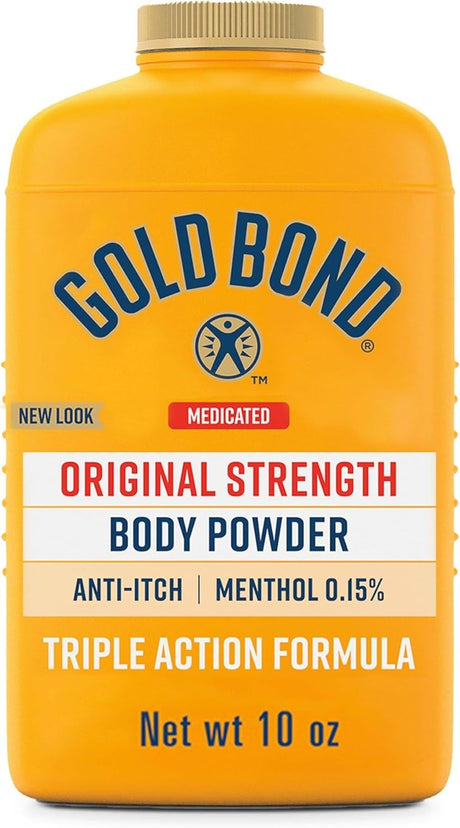 Gold Bond Original Strength Medicated Body Powder, Menthol, 1 oz - 04116701109-Single - LL Medico