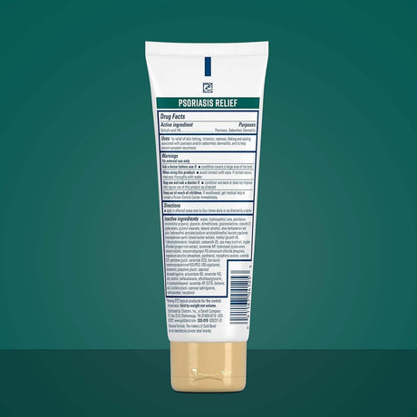 Gold Bond Psoriasis Relief Medicated Multi-Symptom Cream, Salicylic Acid 3%, Unscented, 4 oz - 04116704125-Single - LL Medico