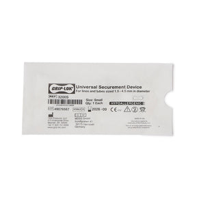 Grip-Lok Universal Securement Device, Small, 3", 1.5-4.5mm Diameter - 3200S-Single - LL Medico