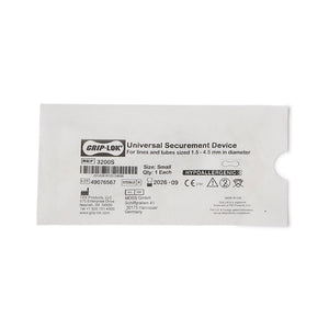 Grip-Lok Universal Securement Device, Small, 3", 1.5-4.5mm Diameter - 3200S-Single - LL Medico