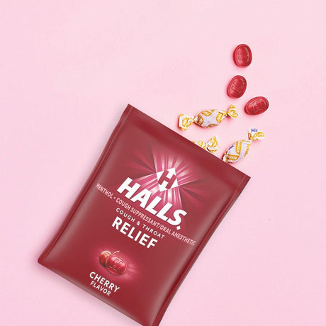 Halls Cough & Throat Relief Lozenges - 31254662213 - LL Medico