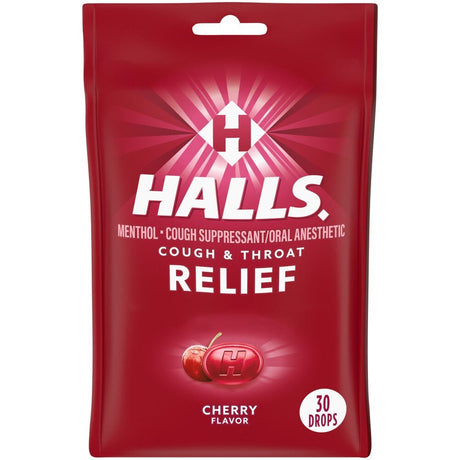 Halls Cough & Throat Relief Lozenges - 31254662749 - LL Medico