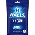 Halls Cough & Throat Relief Lozenges - 31254662936 - LL Medico