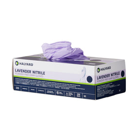 Halyard Lavender Nitrile Exam Glove, Extra Small - 52816-Box - LL Medico