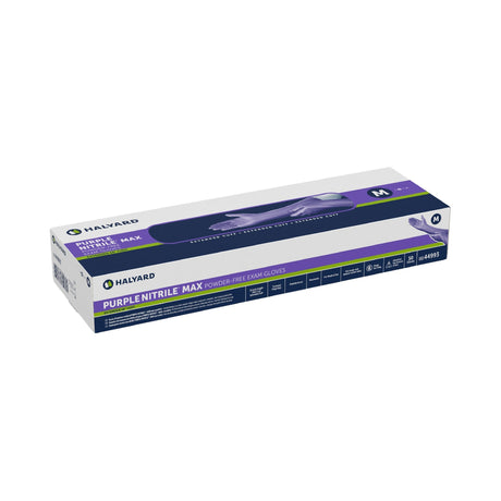 Halyard Purple Nitrile Max Extended Cuff Length Exam Glove - 44993-Box - LL Medico