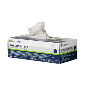 Halyard Sterling Nitrile Exam Glove, Extra Small, Gray - 50705-Box - LL Medico