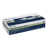 Halyard Sterling Nitrile-Xtra Extended Cuff Exam Gloves, Powder-Free, X-Large - 53141-Box - LL Medico