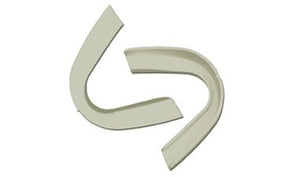 Halyard Teeth Guard, Adult Size, White - 9-3041-03-Single - LL Medico