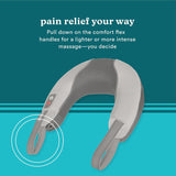 HoMedics Pro Therapy Hand-Held Neck Massager with Heat - NMSQ-217HJ-TN-Single - LL Medico
