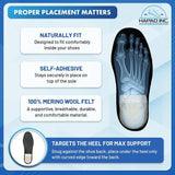 Hapad Heel Lifts, Single Pair - HP2-9-Pair - LL Medico
