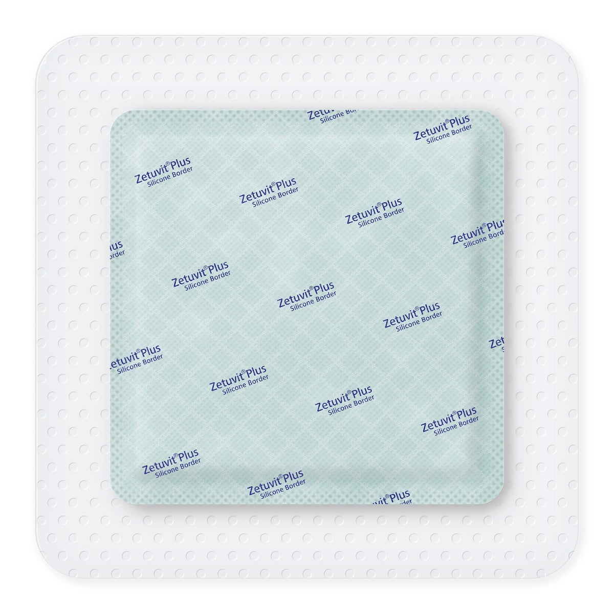Hartmann Zetuvit Plus Silicone Border Super Absorbent Dressing, Sterile, Square, Bordered - 413903-Single - LL Medico