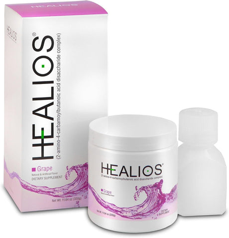 Healios Oral Health and Dietary Supplement Powder, Grape, 11.64 oz - GN0140-Single - LL Medico