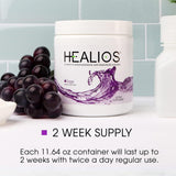 Healios Oral Health and Dietary Supplement Powder, Grape, 11.64 oz - GN0140-Single - LL Medico
