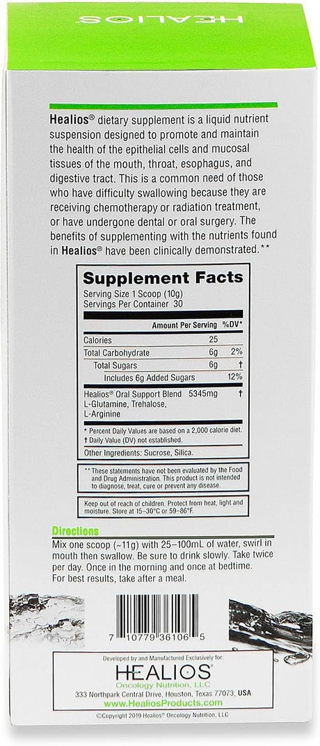 Healios Unflavored Oral Supplement Powder, 10.93 oz - GN0195-Single - LL Medico
