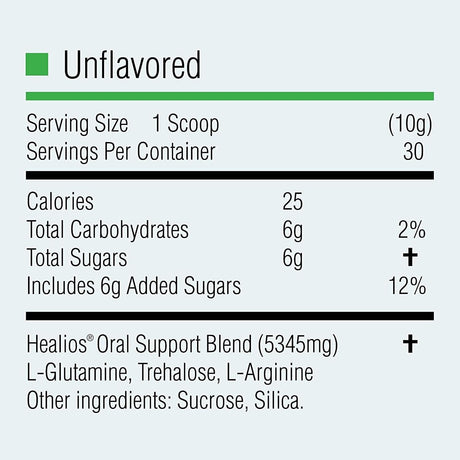 Healios Unflavored Oral Supplement Powder, 10.93 oz - GN0195-Single - LL Medico