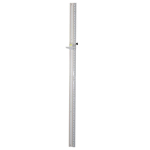 Health o meter Height Measuring Rod, Aluminum, Wall Mount - PORTROD-Single - LL Medico