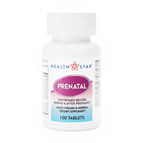 Healthstar Prenatal Vitamin Supplement, 100 tablets - 575-01-HST-Single - LL Medico