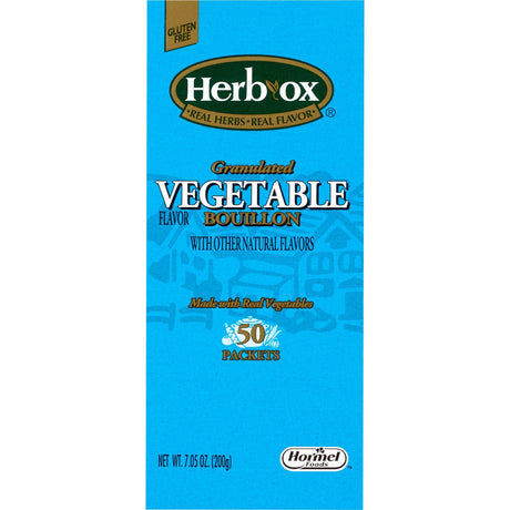 Herb-Ox Instant Broth, Vegetable, 7.5 oz Packet - 35562-Box - LL Medico