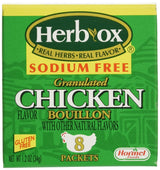 Herb-Ox Sodium Free Chicken Bouillon, 8 oz Packet - 36087-Box - LL Medico