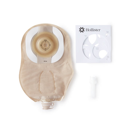 Hollister CeraPlus Soft Convex One-Piece Urostomy Pouch, Cut-to-Fit, Ultra-Clear, 9-Inch - 84134-Box - LL Medico
