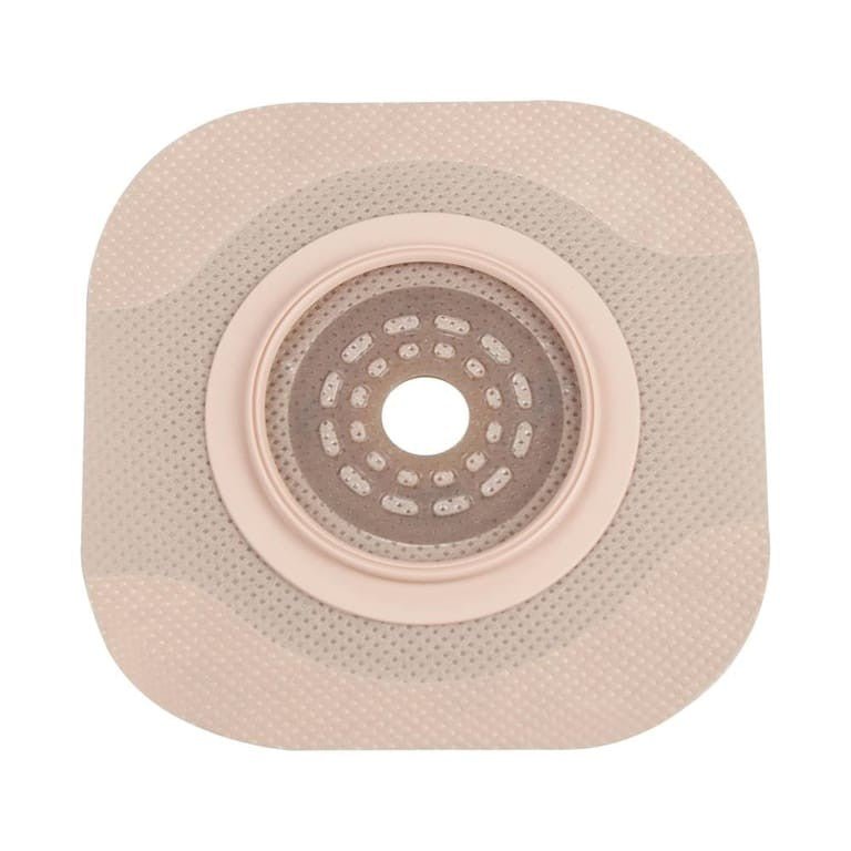 Hollister FlexTend Ostomy Barrier, Trim to Fit, Up to 3.5" Opening, 4" x 4", Box of 5 - 8800-Box - LL Medico