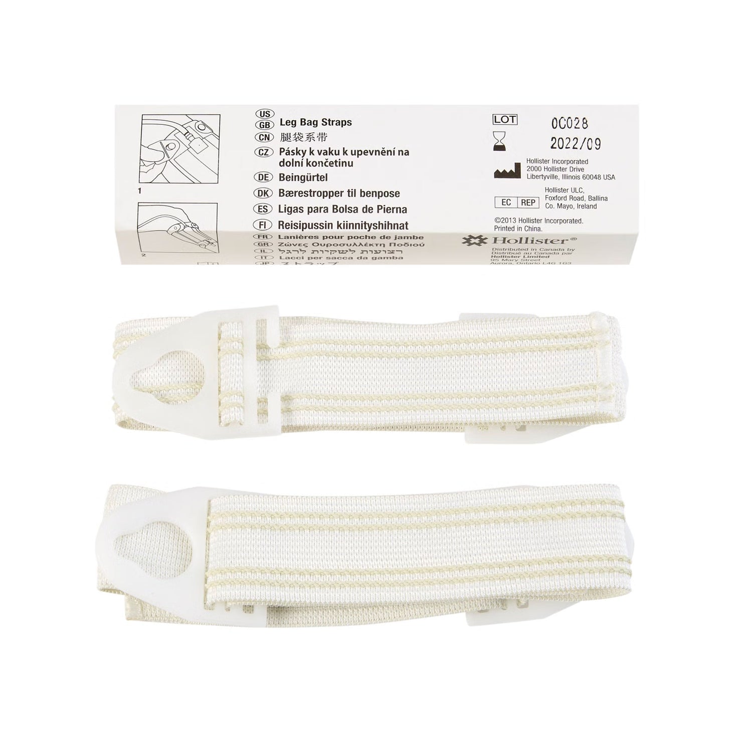 Hollister Leg Strap, Medium - 9343-Single - LL Medico