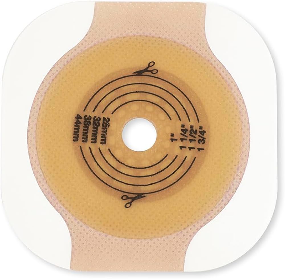 Hollister New Image CeraPlus Two-Piece Skin Barrier, Flat, Cut-to-Fit, 44 mm Flange - 11202-Box - LL Medico