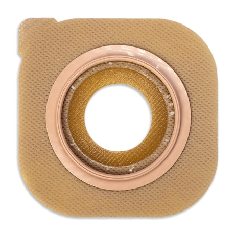 Hollister New Image Flat CeraPlus Two-Piece Skin Barrier, Square, Pre-Cut, 2-1/4 Inch Flange - 151117-Box - LL Medico