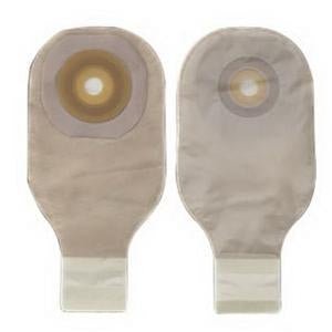 Hollister Premier Flextend One-Piece Colostomy Pouch, Flat, Pre-Cut, Transparent, 12-Inch, FlexTend, with Tape - 8538-Box - LL Medico