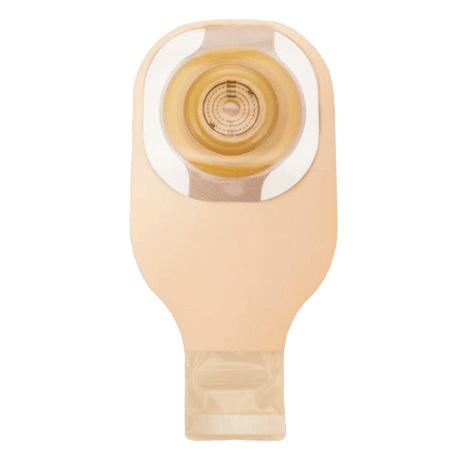 Hollister Premier Flextend One-Piece Pouch, Soft Convex, Pre-Cut, Beige, 12-Inch, with Filter - 8662-Box - LL Medico