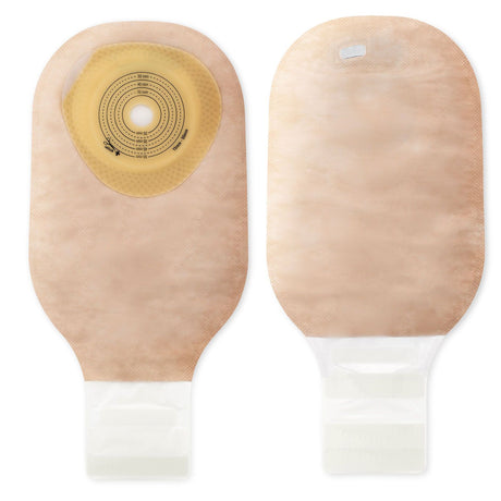Hollister Premier One-Piece Colostomy Pouch, Flat, Cut-to-Fit, Beige, 12-Inch, with Filter - 88300-Box - LL Medico