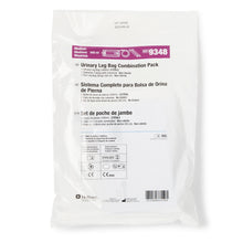 Hollister Urinary Leg Bag with Anti-Reflux Valve, Sterile Vinyl, 540 mL - 9348-Single - LL Medico