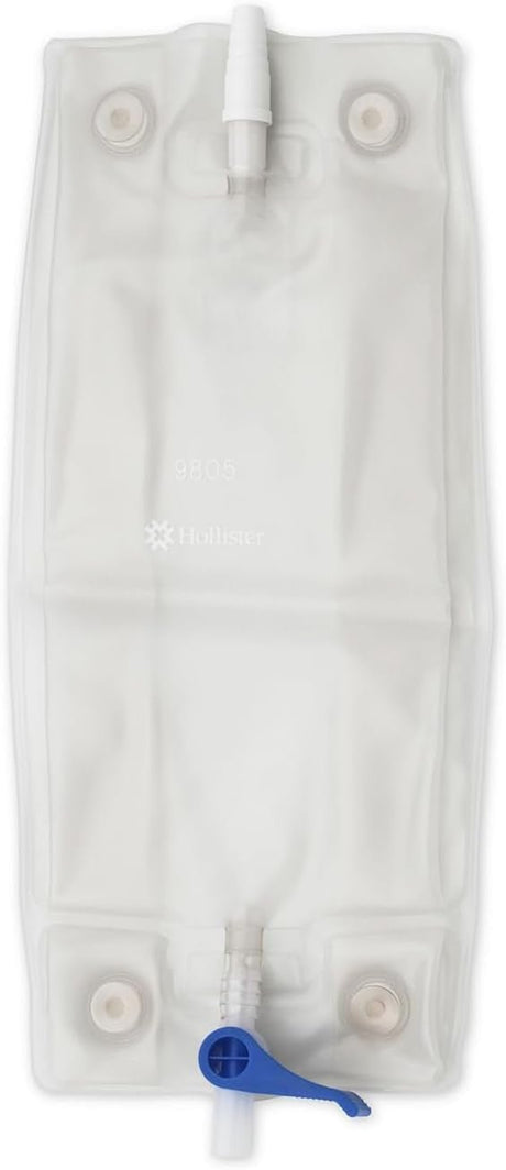 Hollister Urinary Leg Bag with Anti-Reflux Valve, Sterile Vinyl, 900 mL - 9805-Single - LL Medico