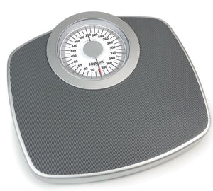 Hopkins Floor Scale, Analog Dial, 400 lb Capacity, Gray - 689401-Single - LL Medico