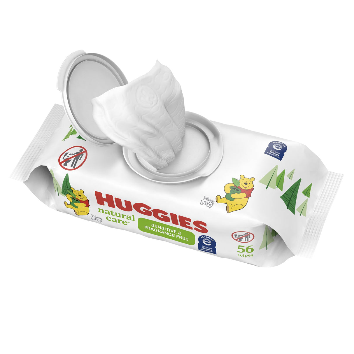 Huggies Natural Care Fragrance-Free Alcohol-Free Baby Wipes