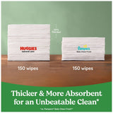 Huggies Natural Care Fragrance-Free Alcohol-Free Baby Wipes