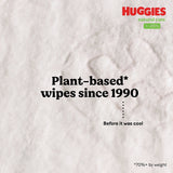Huggies Natural Care Fragrance - Free Alcohol - Free Baby Wipes - 31803-Pack - LL Medico