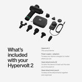 Hyperice Hypervolt 2 Percussion Massage Gun - 53200038-01-Single - LL Medico