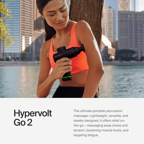 Hyperice Hypervolt Go 2 Handheld Percussion Massager, Mini - 55205001-01-Single - LL Medico