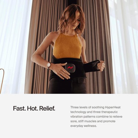 Hyperice Venom 2 Heat and Massage Therapy Wrap, Heat and Vibration, Reusable - 22000001-00-Single - LL Medico