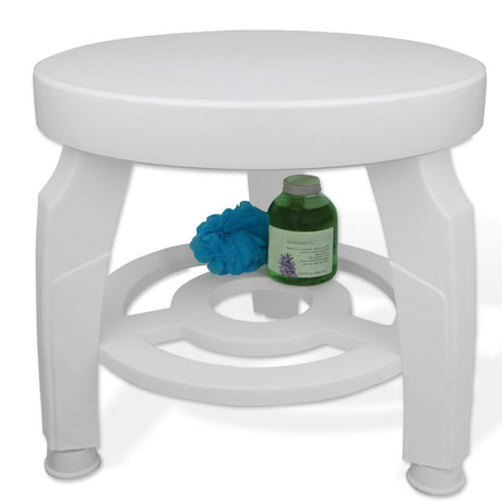 Ideaworks Non-Slip Swivel Shower Stool - JB5596 - LL Medico