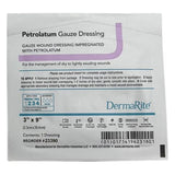 DermaRite Petrolatum Impregnated Dressing, 3 x 9 Inch