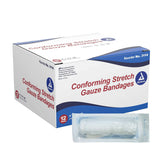 dynarex Conforming Bandage, 4 Inch x 4.1 Yard